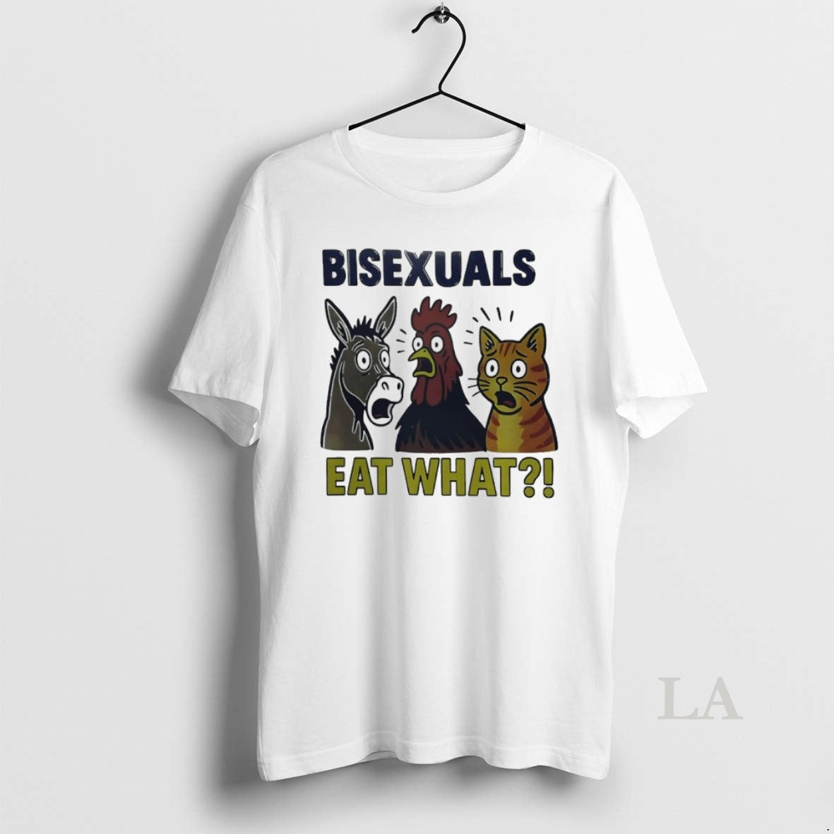 Original Bisexuals Eat What Doneky Cat And Chicken - clothing by TeeHivey.com
