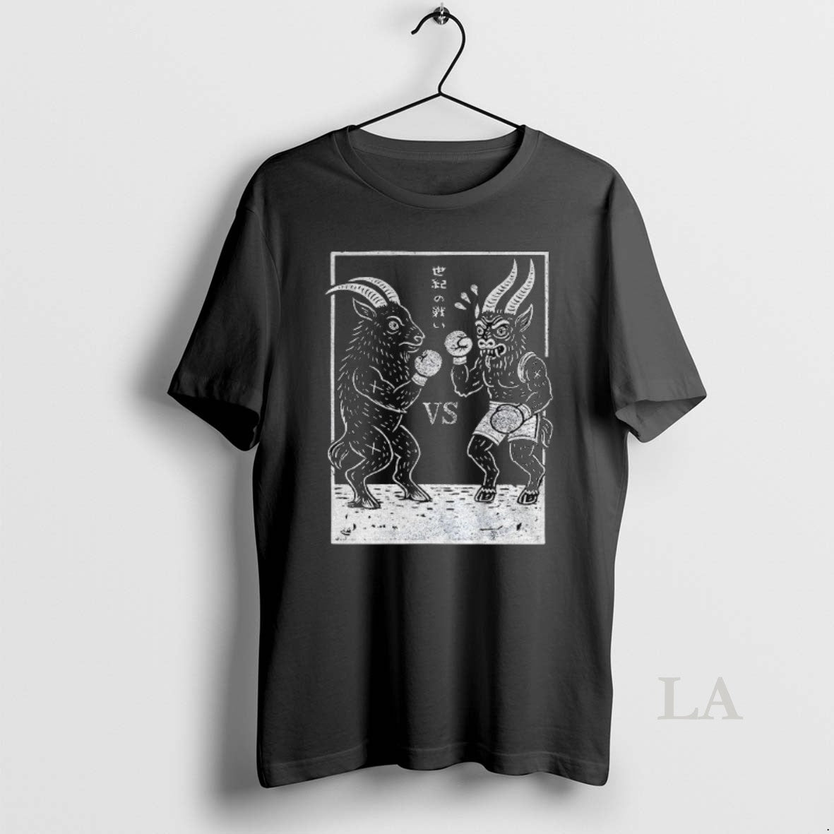Original Black Phillip Vs Krampus The Fight Of The Century Vintage - clothing by TeeHivey.com