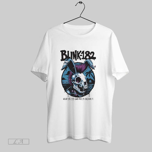 Original Blink 182 August 28th 2025 Hard Rock Live In Hollywood Fl Skull Bunny