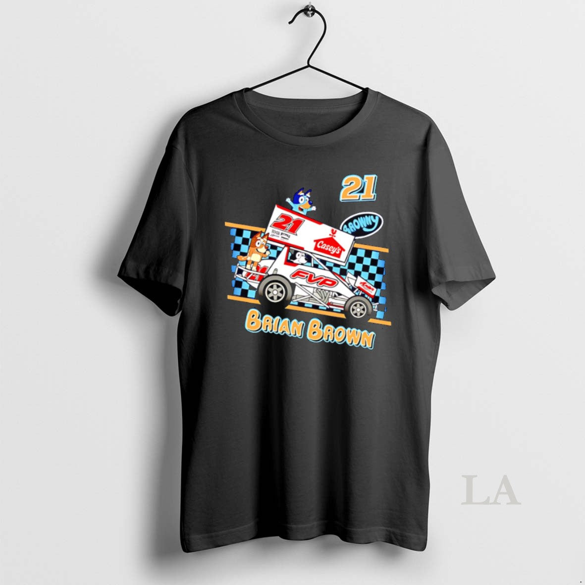 Original Bluey Brian Brown Caseys Fvp Racing 21 - clothing by TeeHivey.com