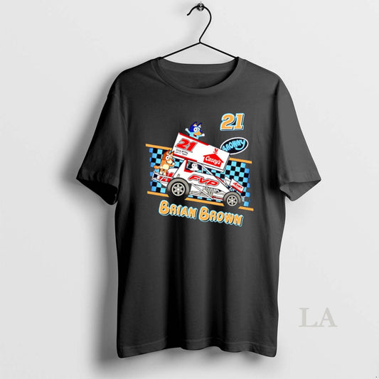 Original Bluey Brian Brown Caseys Fvp Racing 21 - clothing by TeeHivey.com