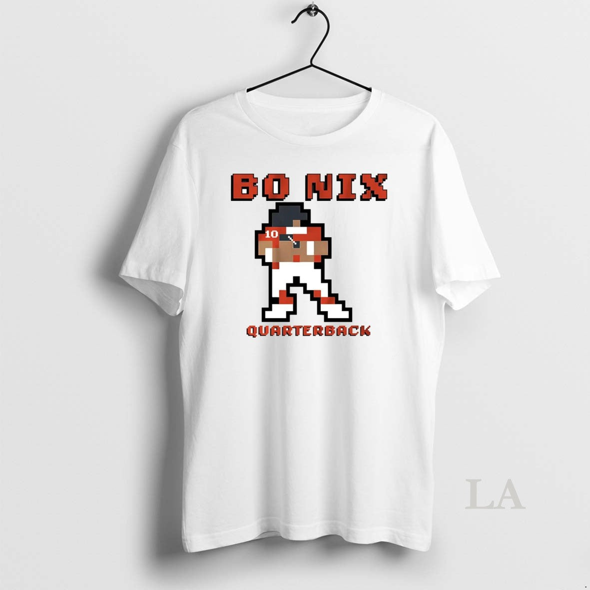 Original Bo Nix Quarterback Baller Pixel Broncos - clothing by TeeHivey.com