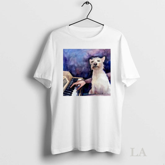 Original Bradford And Kara Playing Piano Art - clothing by TeeHivey.com