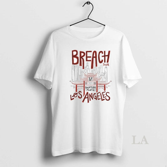 Original Breach Tour Los Angeles Twenty One Pilots 2025 October 25th 26th - clothing by TeeHivey.com