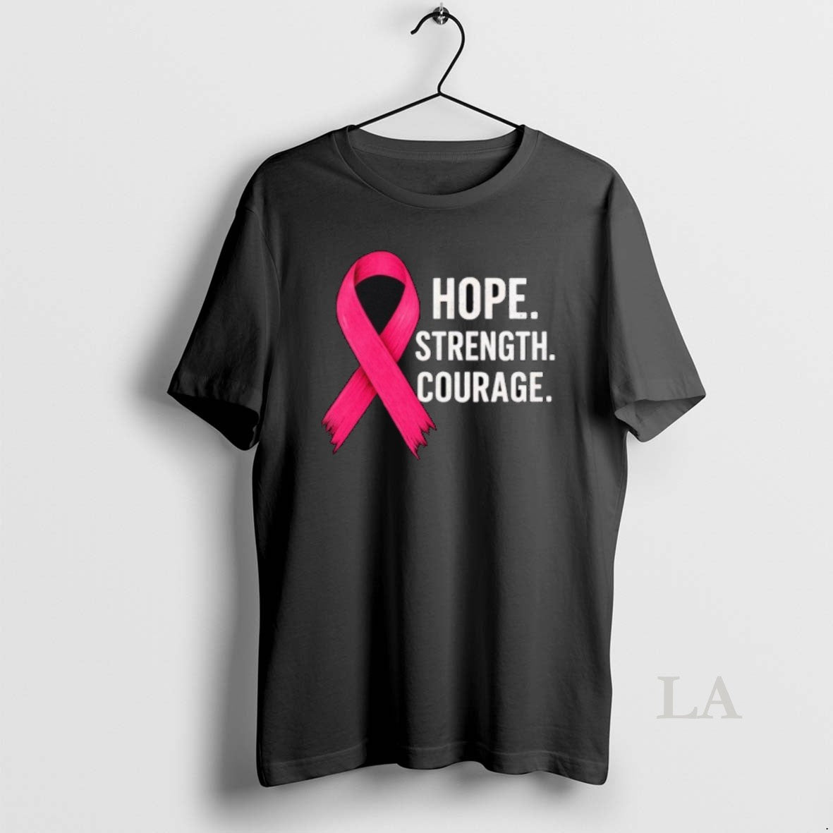 Original Breast Cancer Hope Strength Courage - clothing by TeeHivey.com