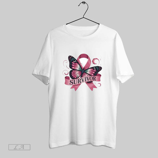 Original Breast Cancer Survivor Pink Butterfly