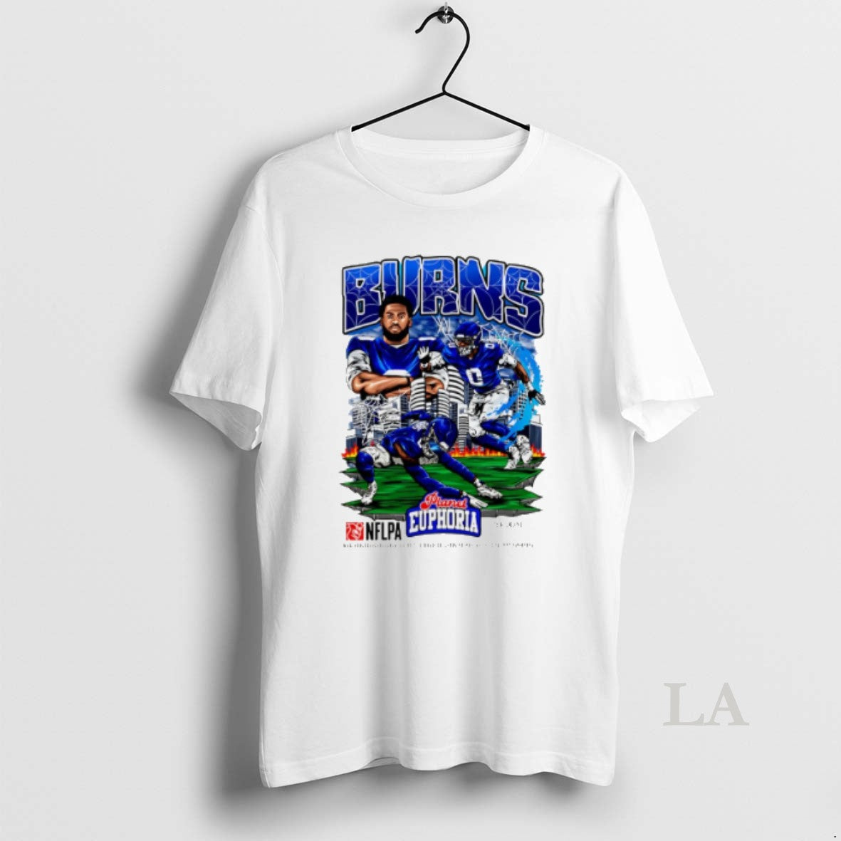 Original Brian Burns New York Giants Player Comic - clothing by TeeHivey.com