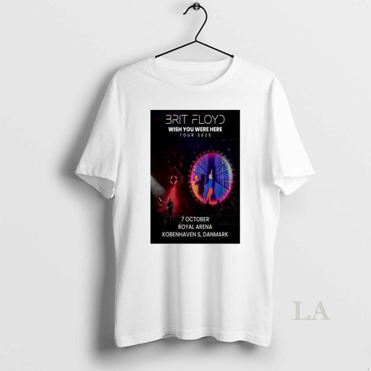Original Brit Floyd October 7 2025 Royal Arena Kobenhavn Danmark - clothing by TeeHivey.com