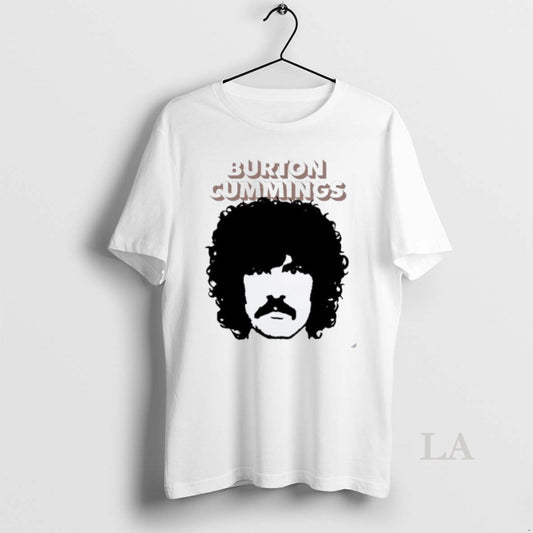 Original Burton Cummings Portrait Face - clothing by TeeHivey.com