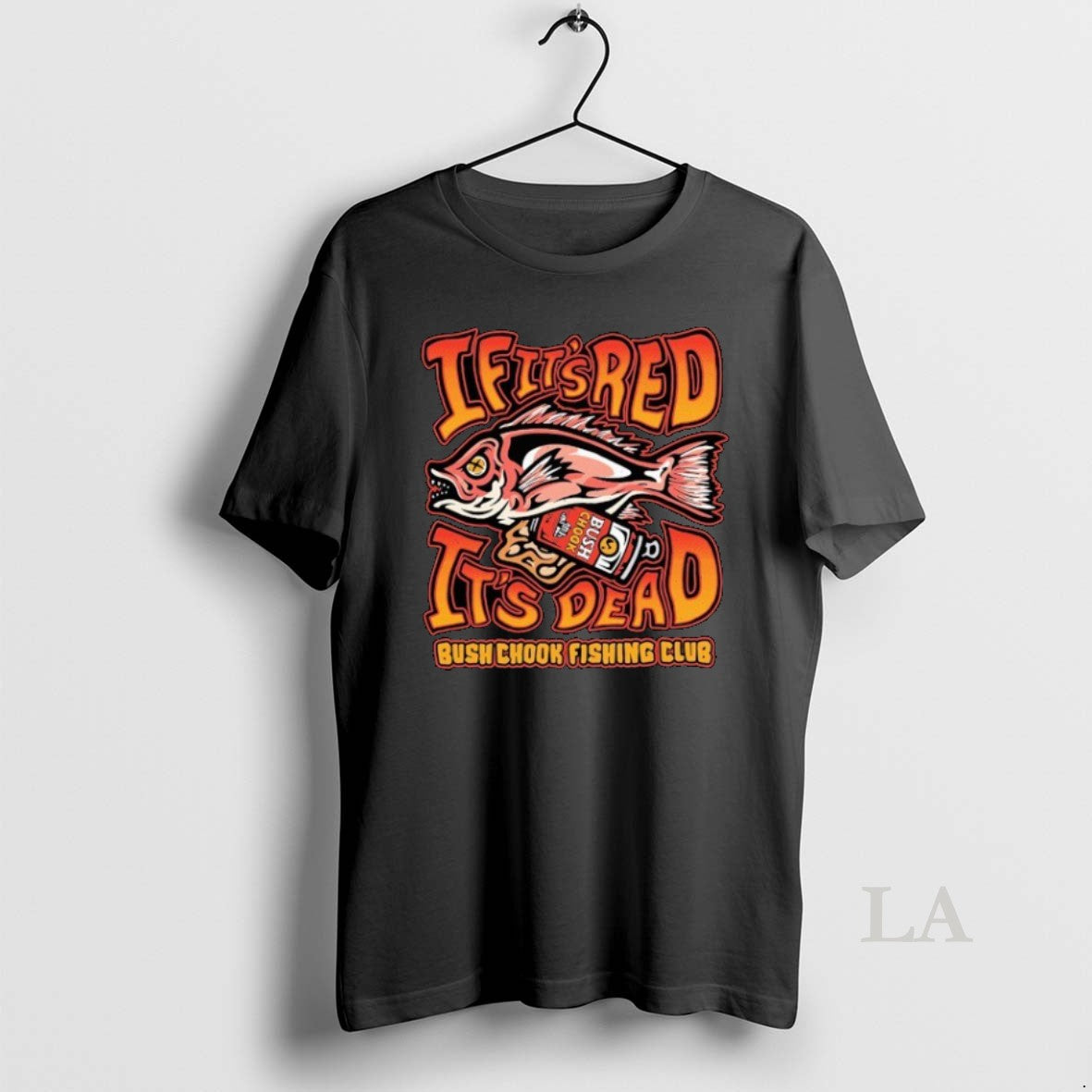Original Bush Chook Fishing Club If Its Red Gutted - clothing by TeeHivey.com