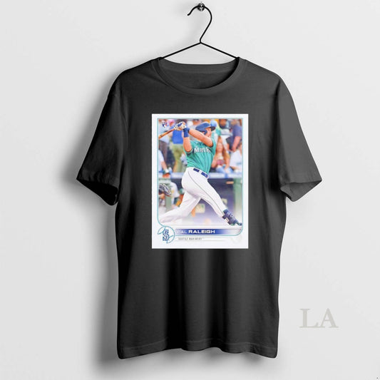 Original Cal Raleigh Big Dumper Seattle Mariners Baseball Card - clothing by TeeHivey.com
