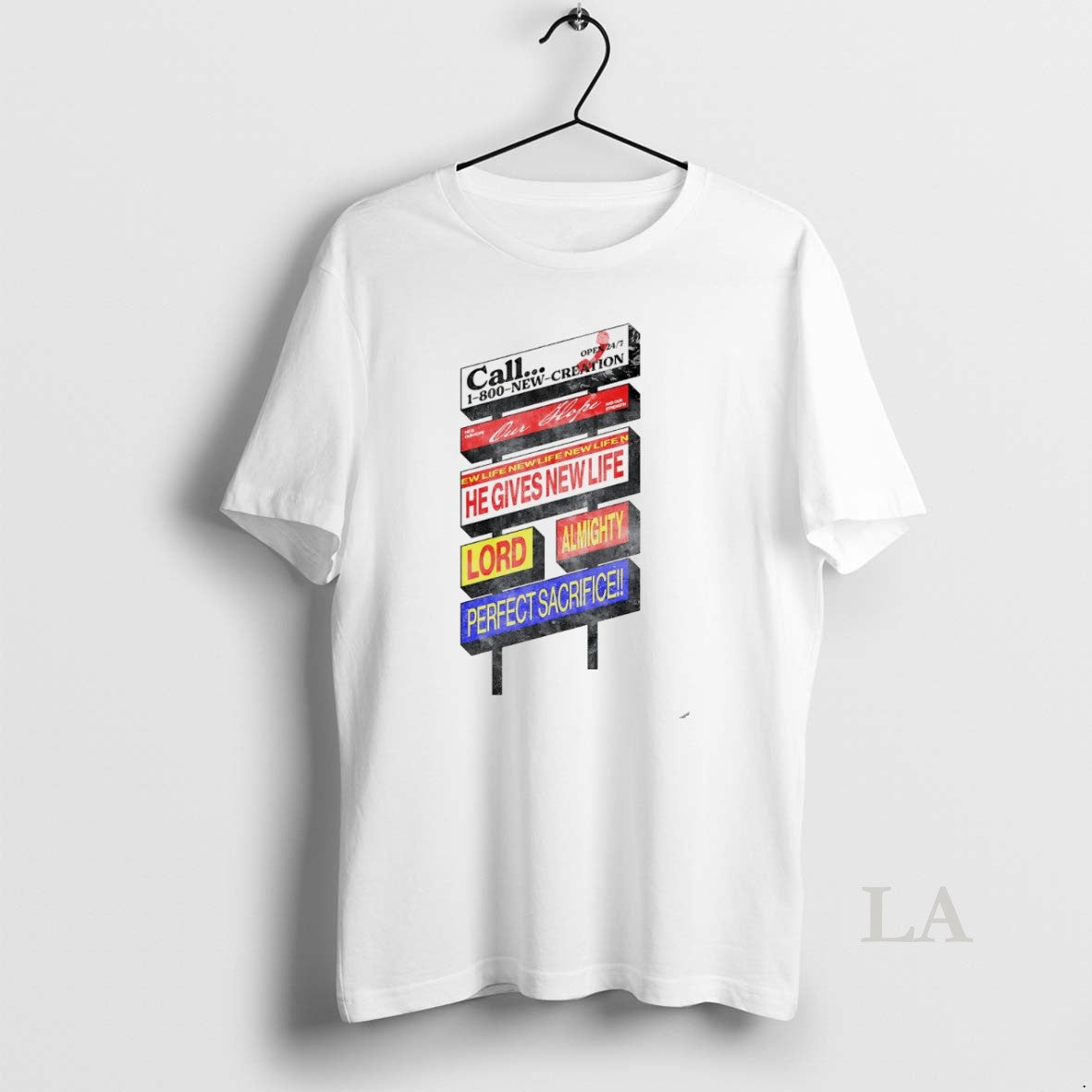 Original Call 1 800 New Creation Our Hope White - clothing by TeeHivey.com