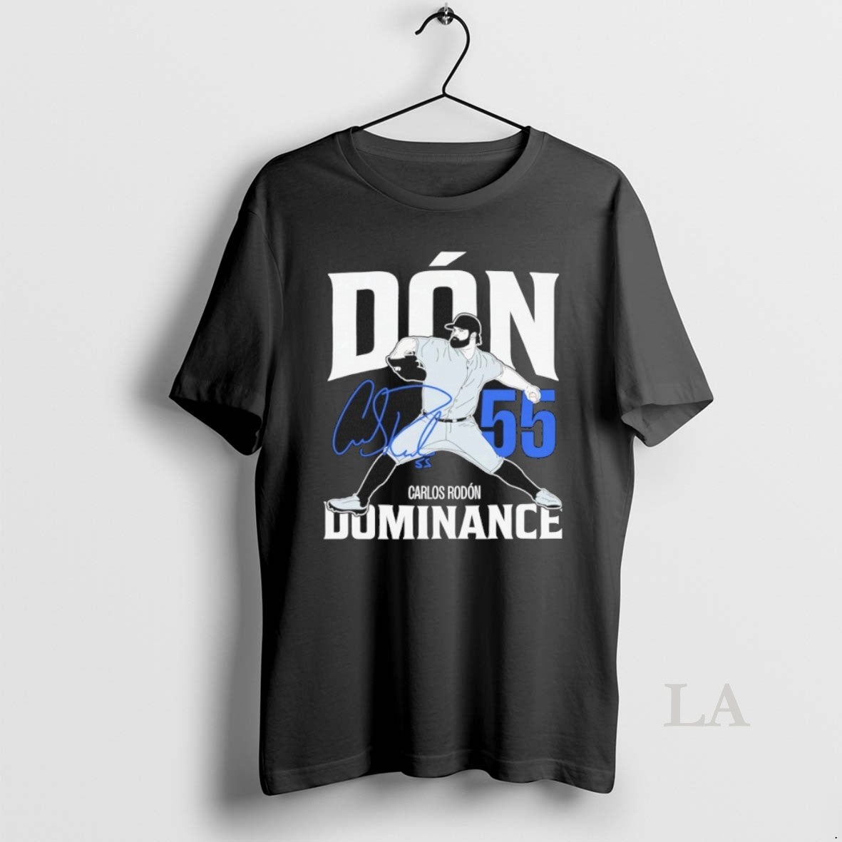 Original Carlos Rodon 55 Don Dominance New York Yankee Autographed - clothing by TeeHivey.com