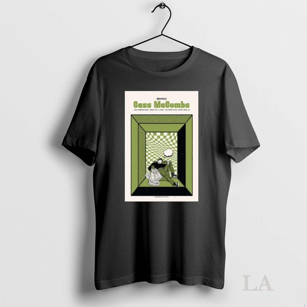 Original Cass Mccombs Santa Cruz Ca October 3 2025 Concert Long Sleve - clothing by TeeHivey.com