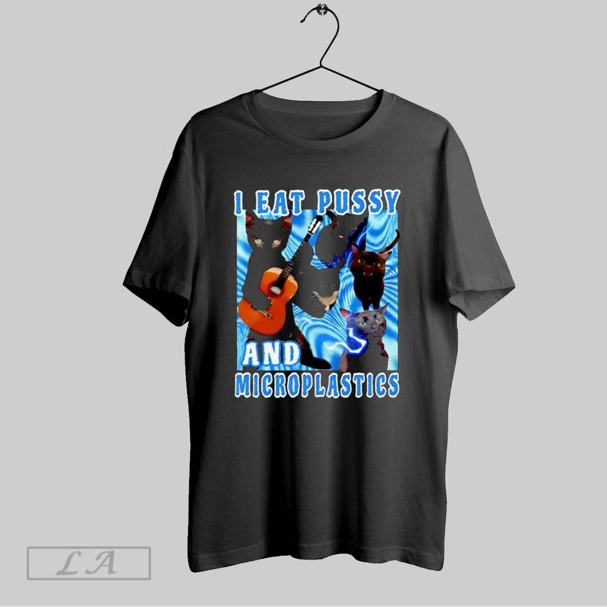 Original Cat I Eat Pussy And Microplastics T Shirt