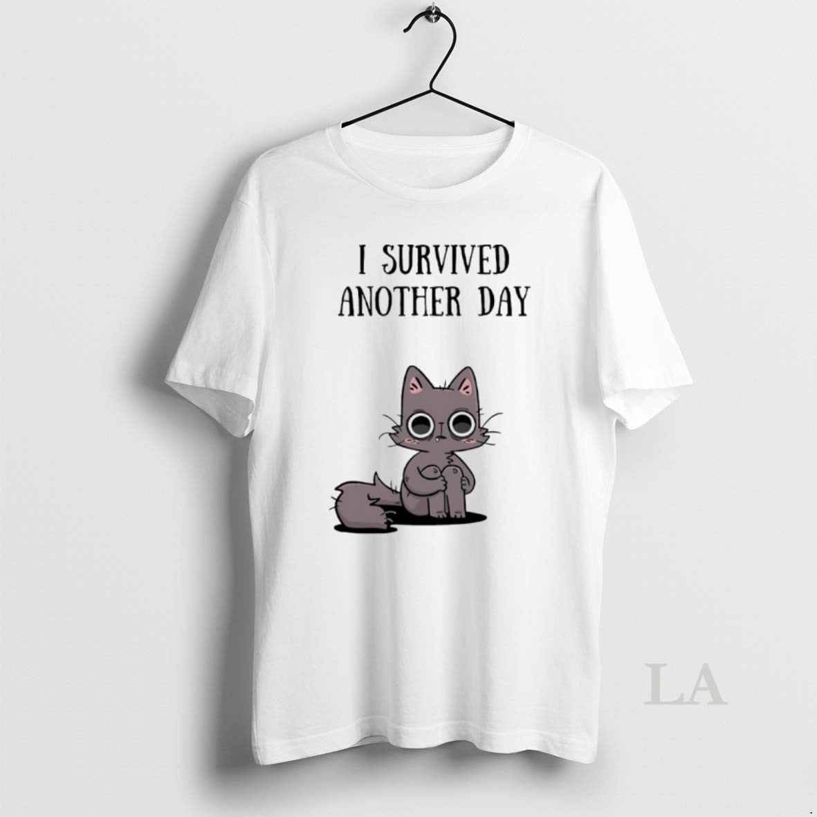 Original Cat I Survived Another Day - clothing by TeeHivey.com
