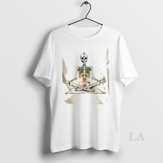 Original Chakra Skeleton Halloween - clothing by TeeHivey.com