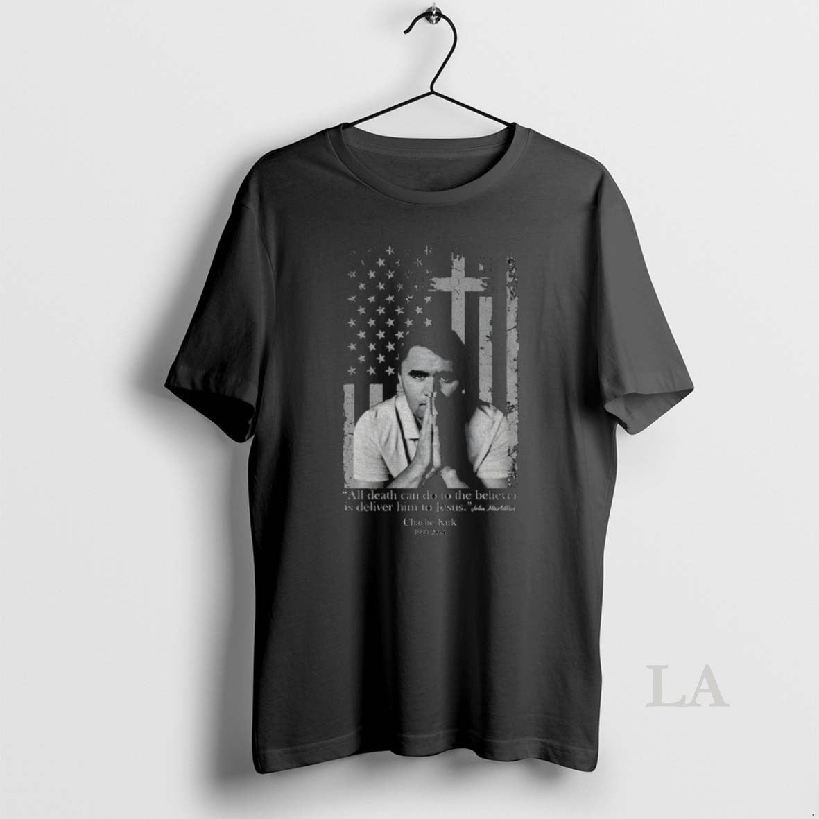 Original Charlie Kirk American Flag 1993 2025 All Death Can Do To The Believer Is - clothing by TeeHivey.com