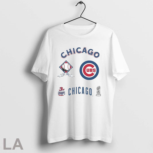 Original Chicago Cubs Defined 3x Champions