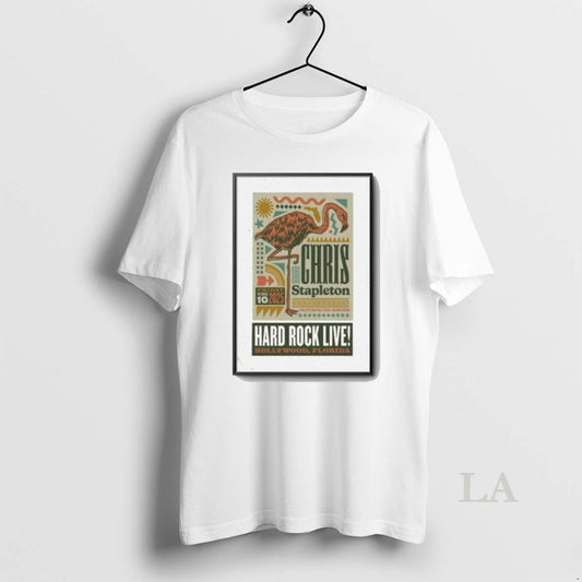 Original Chris Stapleton October 10 2025 Hollywood Fl - clothing by TeeHivey.com