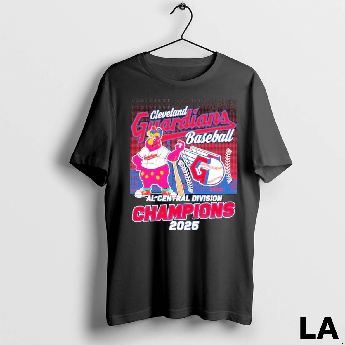 Original Cleveland Guardians Al Central Division Champions 2025 Mascot