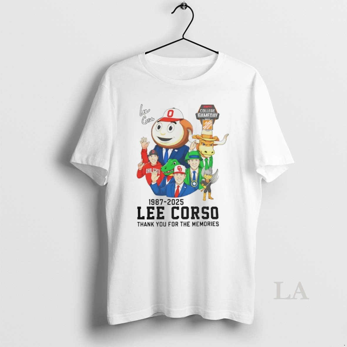 Original Coach Lee Corso 1987 2025 Thank You For The Memories - clothing by TeeHivey.com
