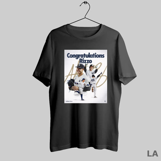 Original Congratulations Rizzo Retirement New York Yankees Anthony Rizzo Signature - clothing by TeeHivey.com