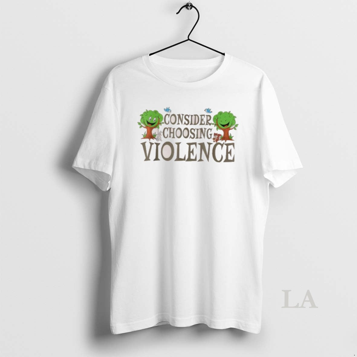 Original Consider Choosing Violence Trees - clothing by TeeHivey.com