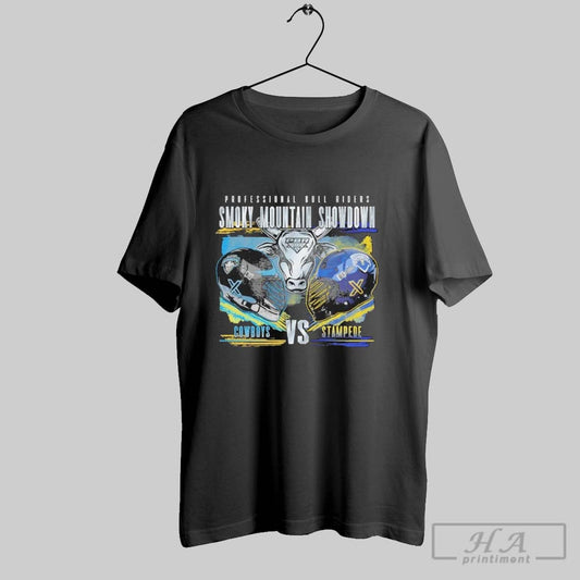 Original Cowboys Vs Stampede 2025 Smoky Mountain Showdown Rivalry - clothing by TeeHivey.com