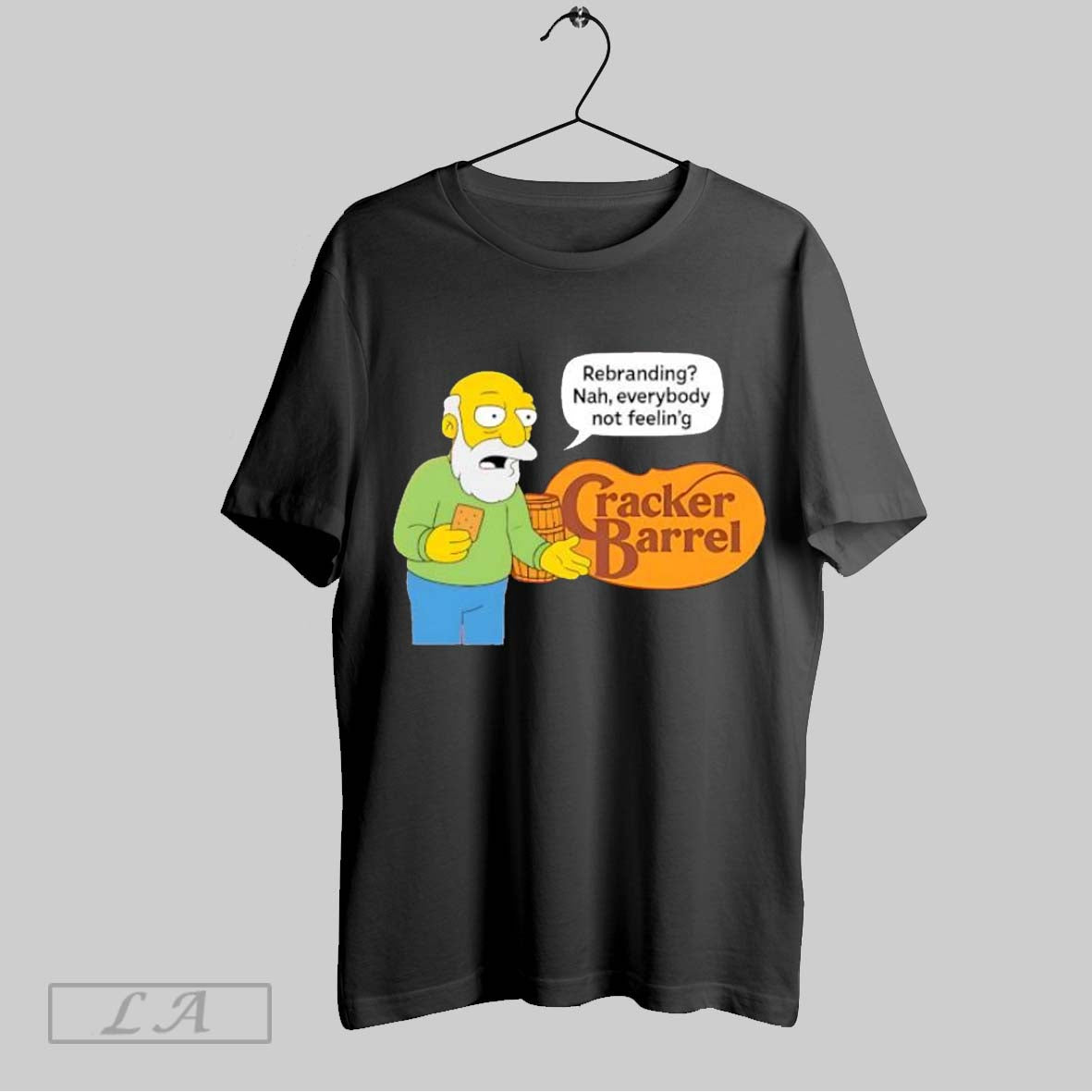 Original Cracker Barrel Rebranding Nah Everybody Not Feelin - clothing by TeeHivey.com