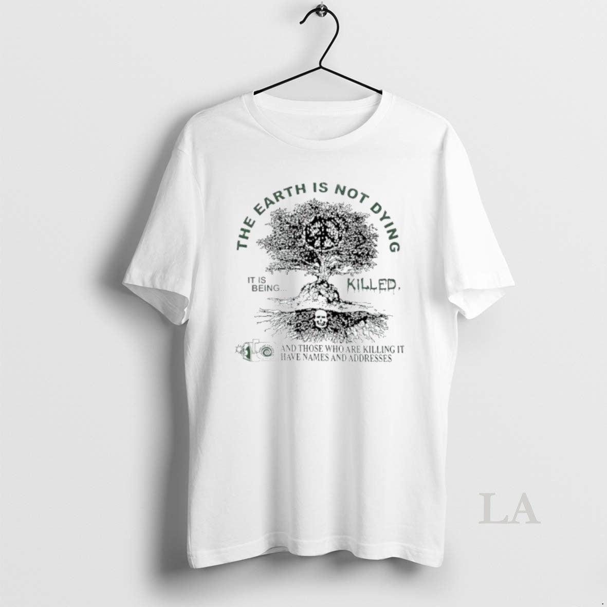 Original Deathincense The Earth Is Not Dying It Is Being Killed - clothing by TeeHivey.com