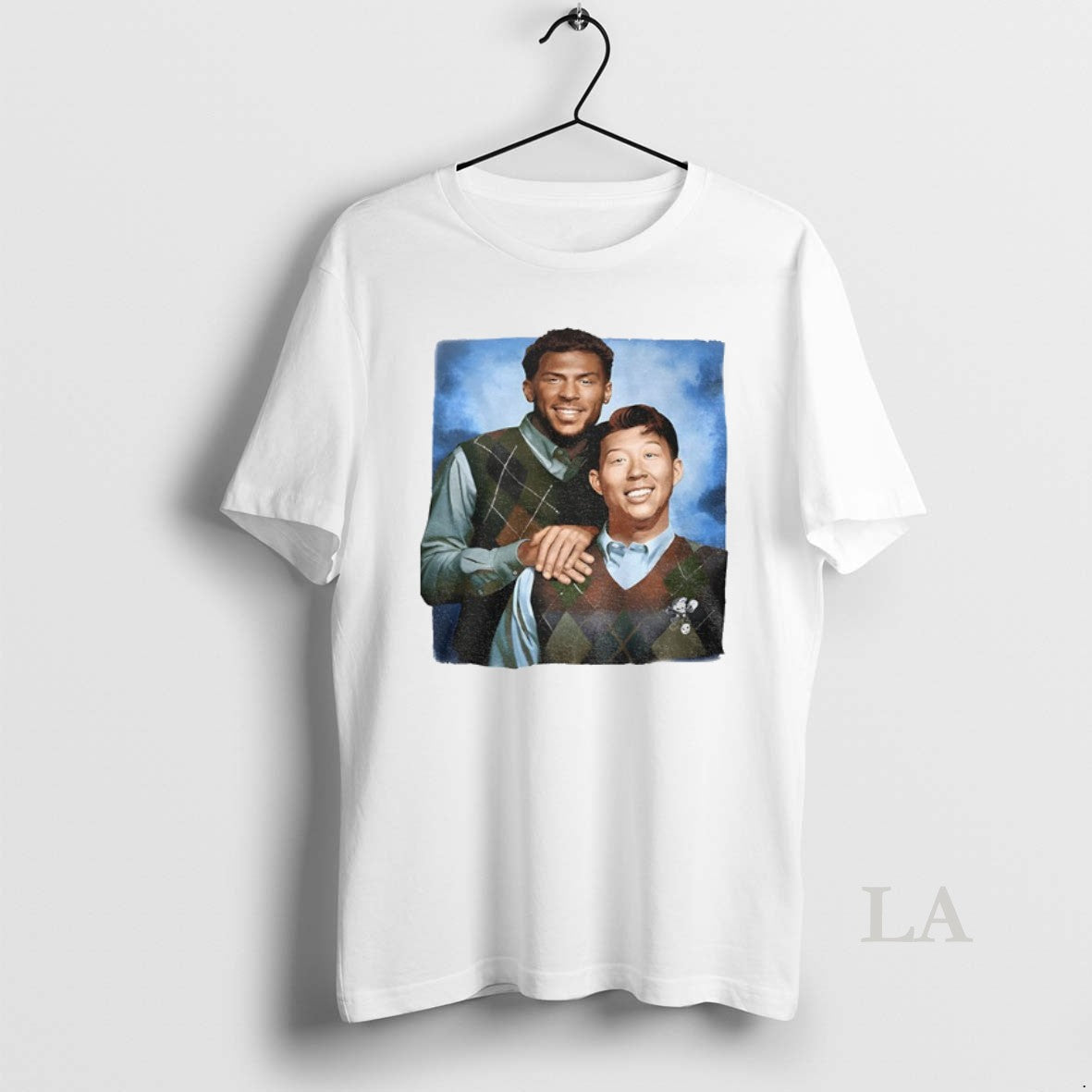 Original Denis Bouanga And Son Heung Min Los Angeles Fc Football Step Brothers - clothing by TeeHivey.com