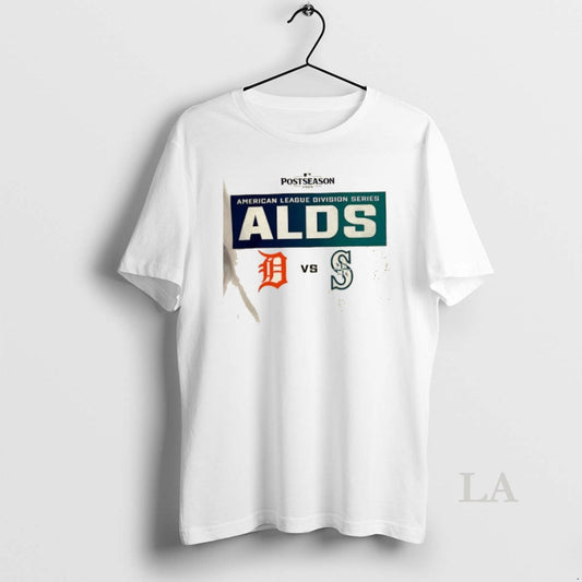 Original Detroit Tigers Vs Seattle Mariners 2025 Postseason Mlb Alds Matchup - clothing by TeeHivey.com