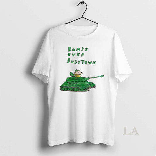 Original Dog Tank Bombs Over Busytown - clothing by TeeHivey.com
