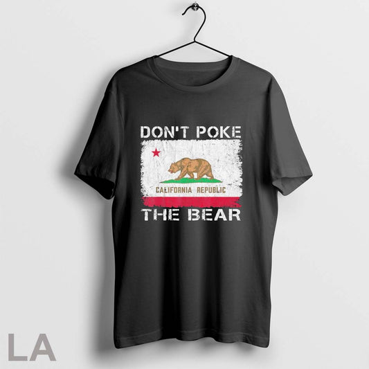 Original Dont Poke The Bear California Republic Flag - clothing by TeeHivey.com