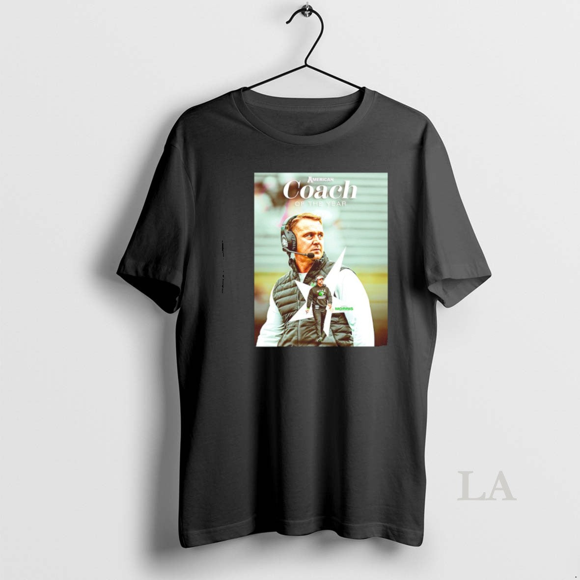 Original Eric Morris North Texas Mean Green 2025 Coach Of The Year - clothing by TeeHivey.com