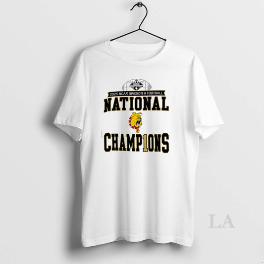 Original Ferris State Bulldogs 2025 Ncaa Division Ii Football National Champions - clothing by TeeHivey.com