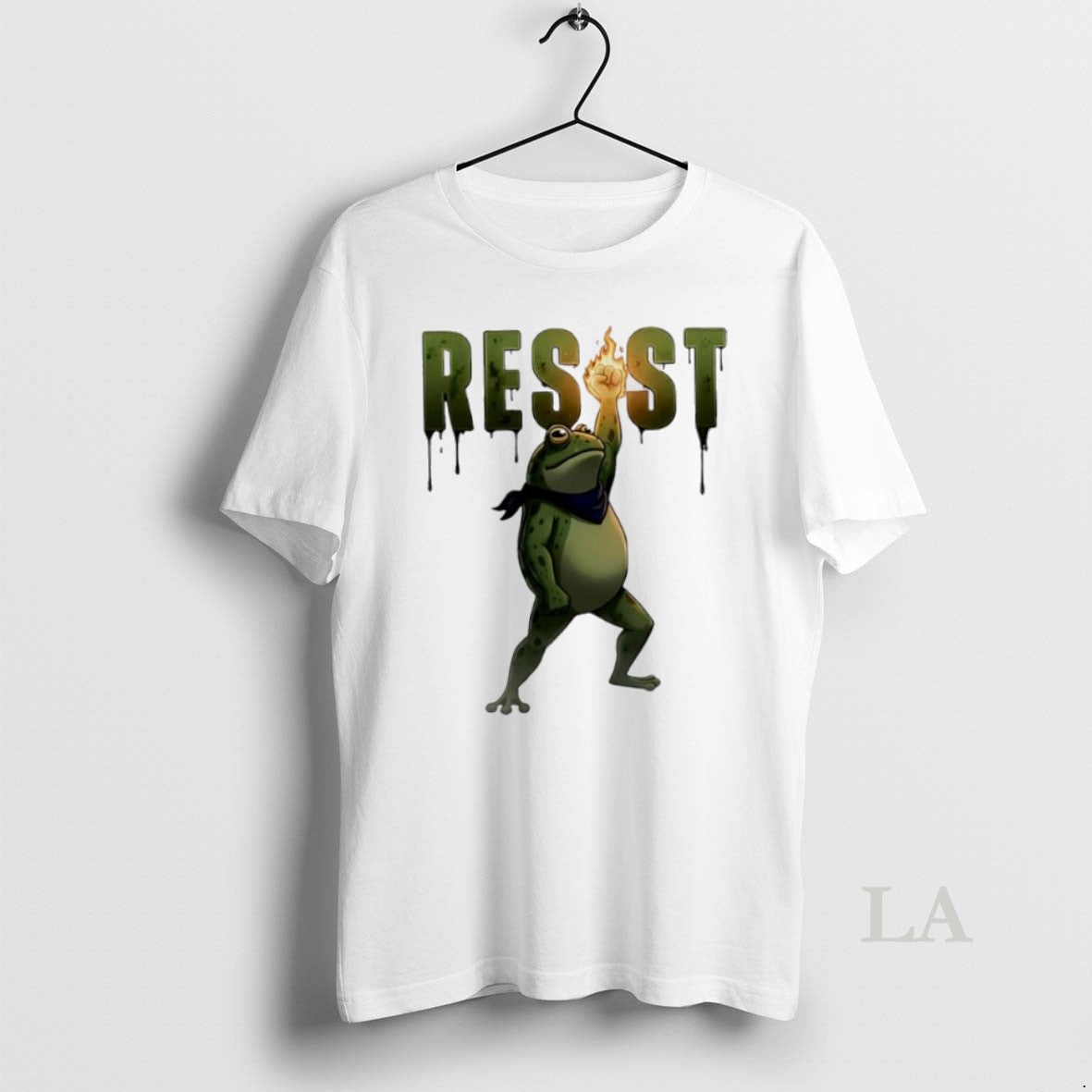 Original Fire Fist Resist Frog Portland Protest Frog - clothing by TeeHivey.com