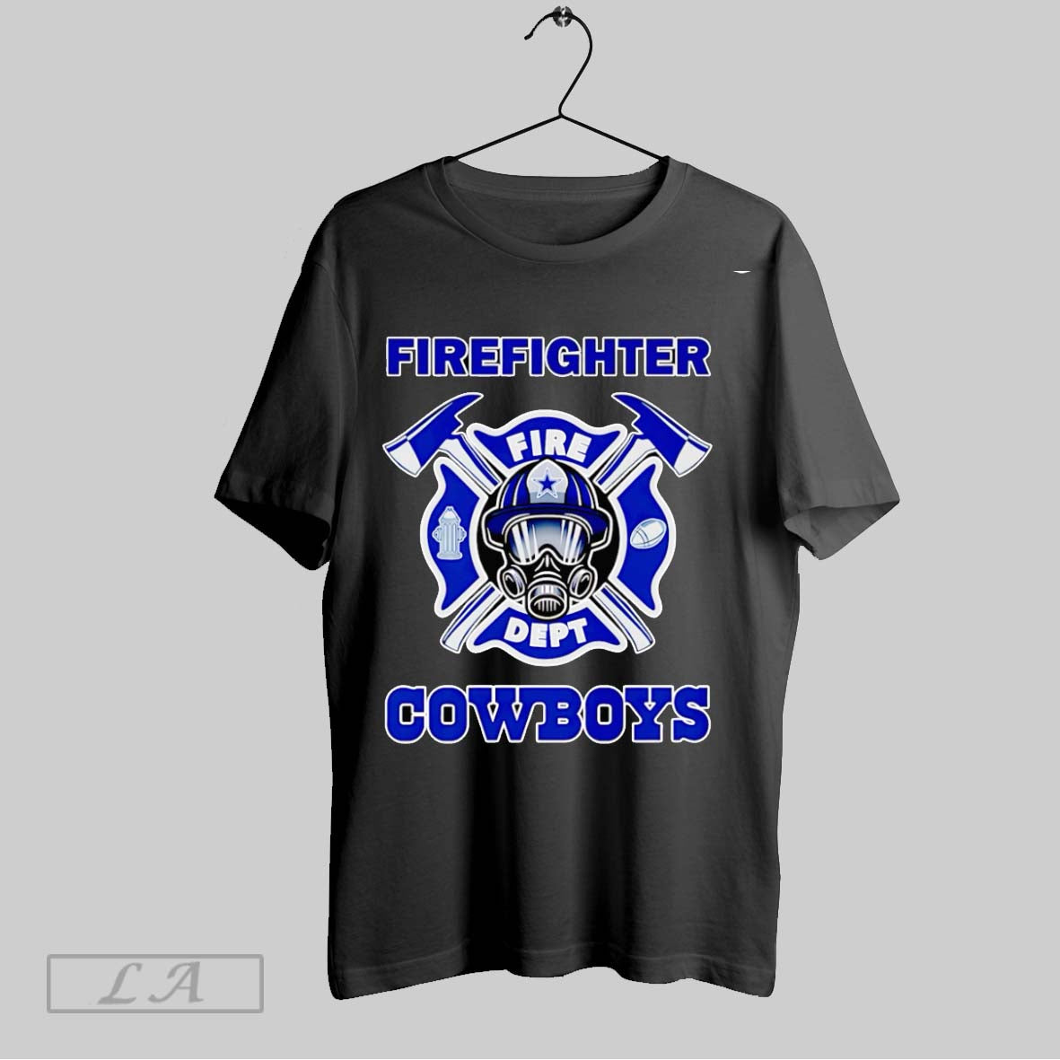 Original Firefighter Fire Dept Cowboys - clothing by TeeHivey.com