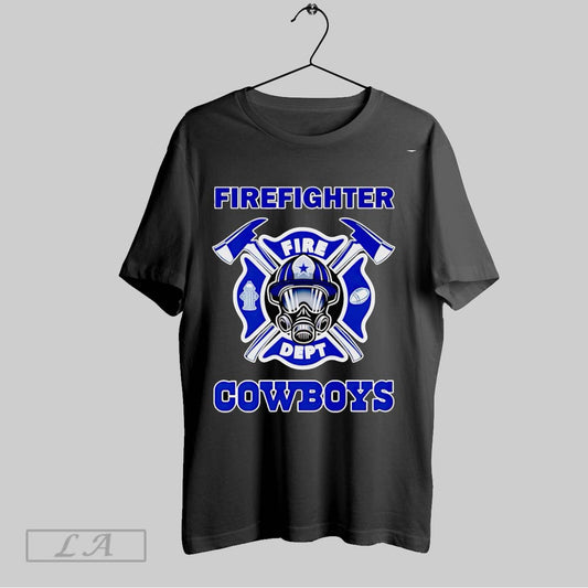 Original Firefighter Fire Dept Cowboys - clothing by TeeHivey.com