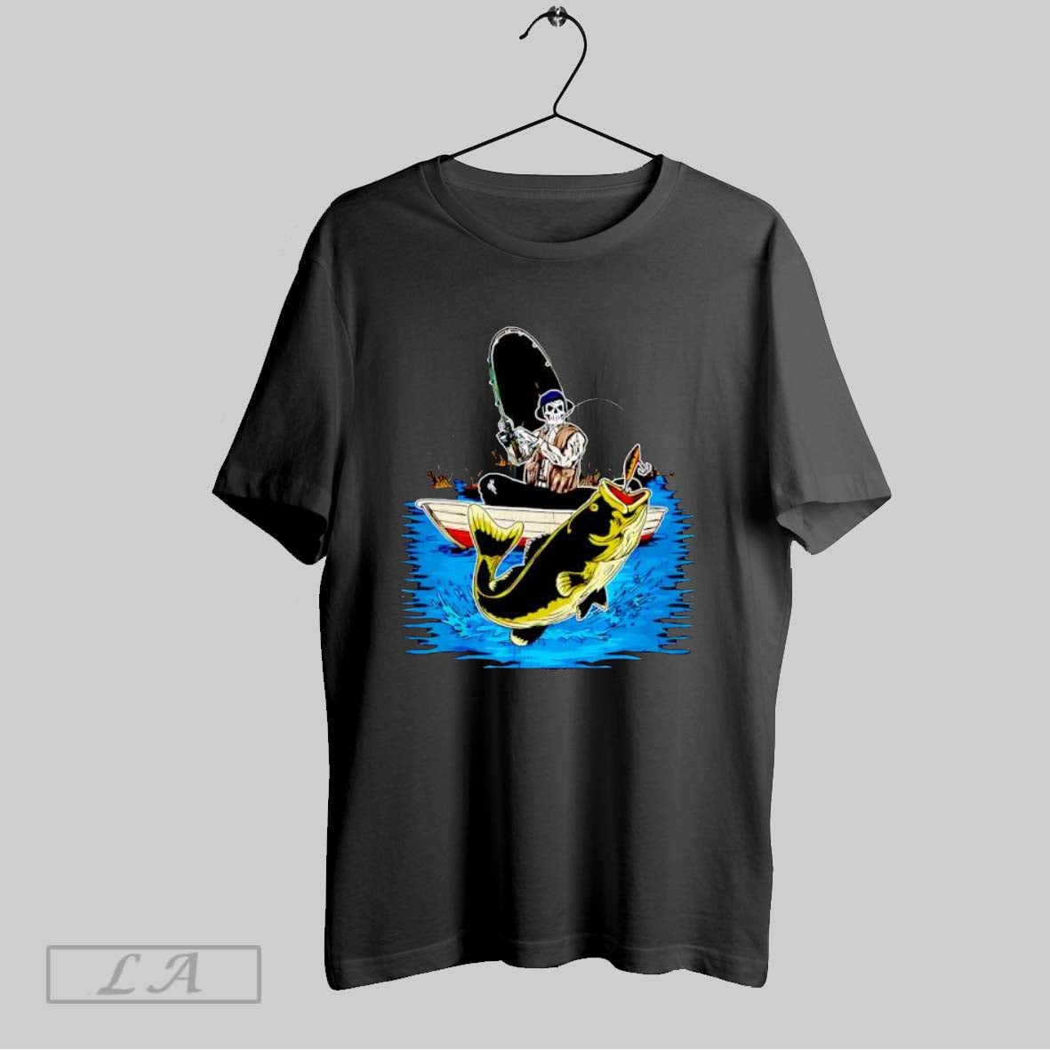 Original Fish On Skeleton T Shirt
