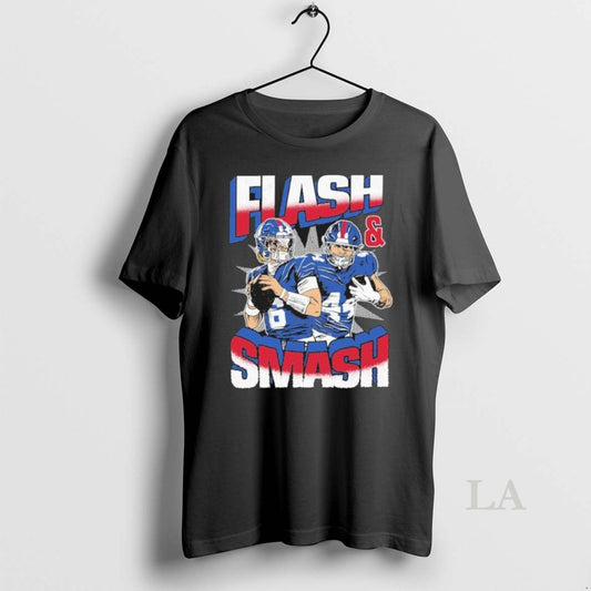 Original Flash And Smash Jaxson Dart And Cam Skattebo - clothing by TeeHivey.com