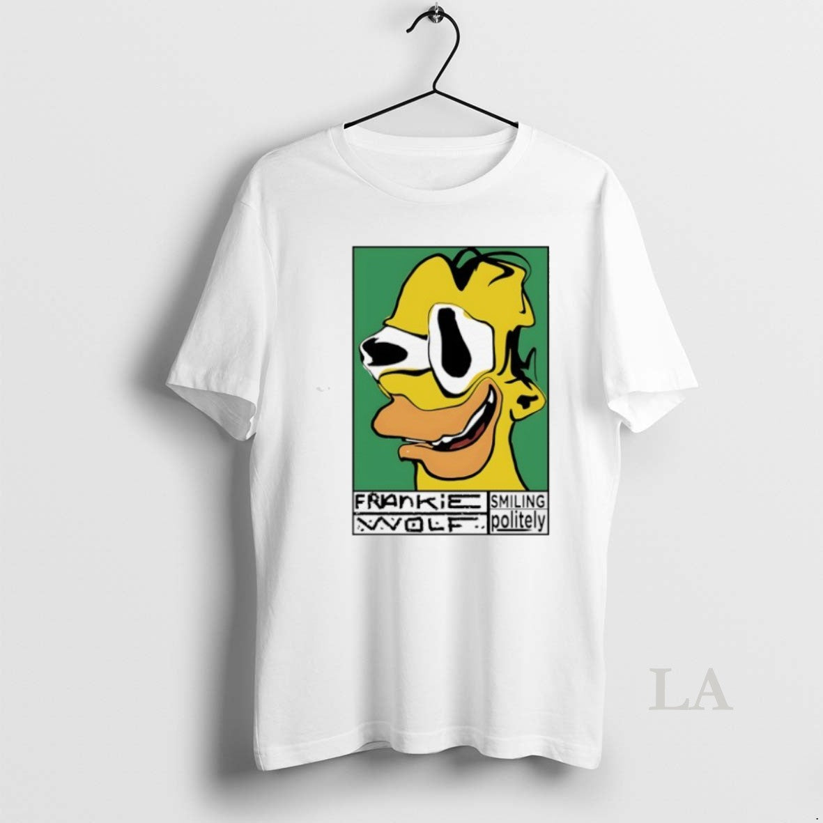 Original Frankie Wolf Smiling Politely - clothing by TeeHivey.com