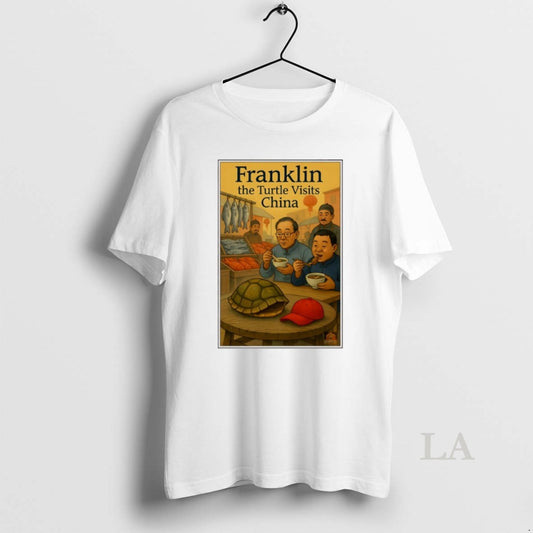 Original Franklin The Turtle Visits China - clothing by TeeHivey.com