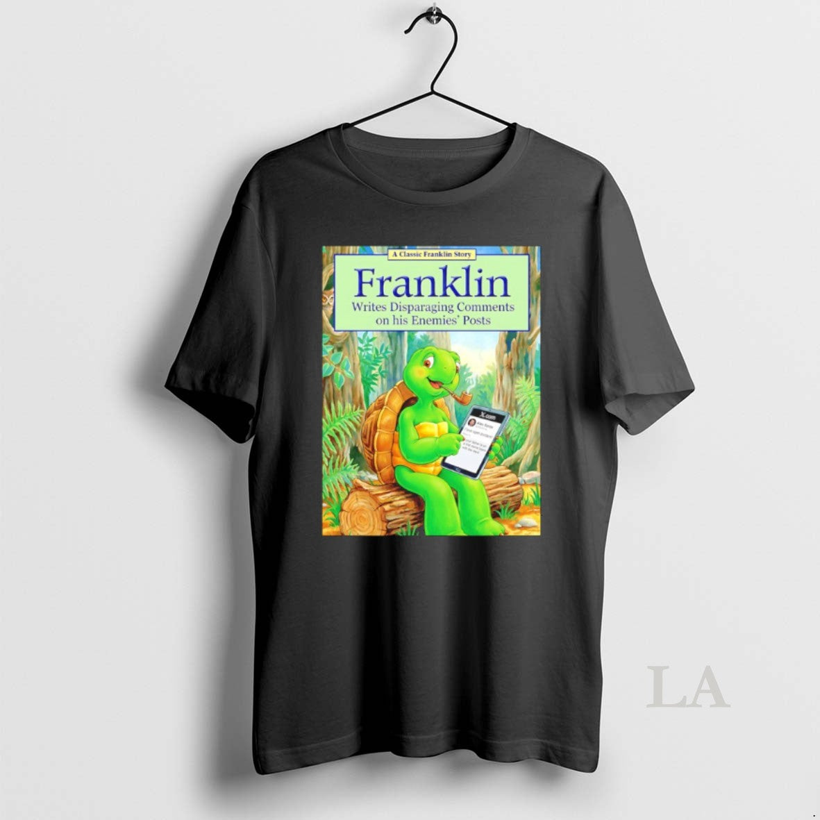 Original Franklin Writes Disparaging Comments On His Enemies Pots - clothing by TeeHivey.com