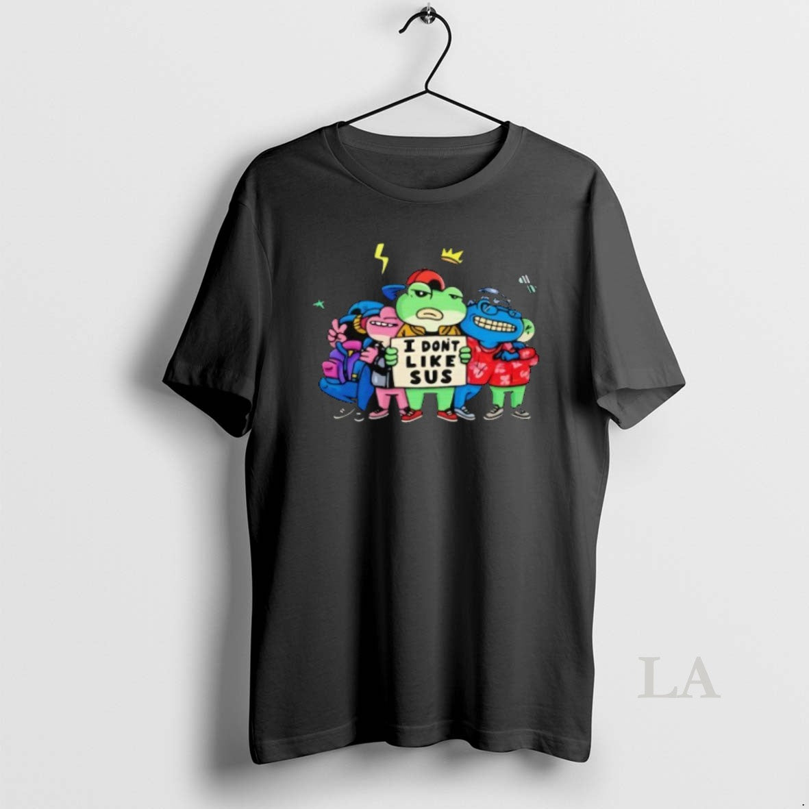 Original Frog I Dont Like Sus Cartoon - clothing by TeeHivey.com