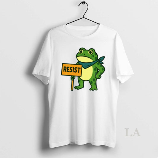 Original Frog Resist Portland Frog Protest Activist Political 2025 - clothing by TeeHivey.com