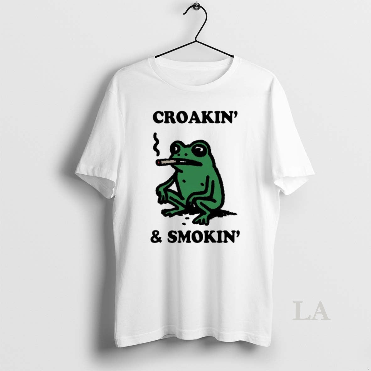 Original Frog Croakin And Smokin - clothing by TeeHivey.com