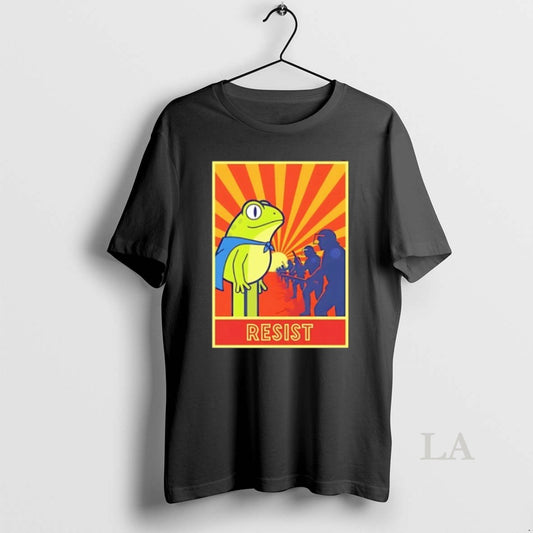 Original Frog Resist Portland Frog Protest Activist - clothing by TeeHivey.com