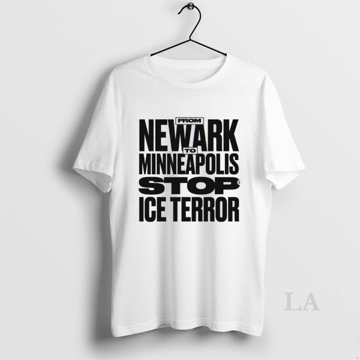 Original From Newark To Minneapolis Stop Ice Terror - clothing by TeeHivey.com